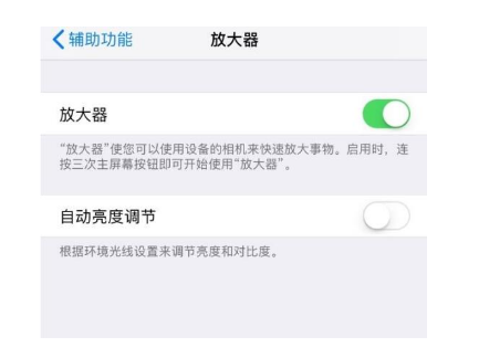 丰满苹果14服务店分享iPhone14辅助功能快捷键设置方法 