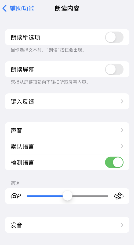 丰满苹果服务网点分享iOS 16 小技巧：让 iPhone 朗读屏幕上的内容或所选择的文本 