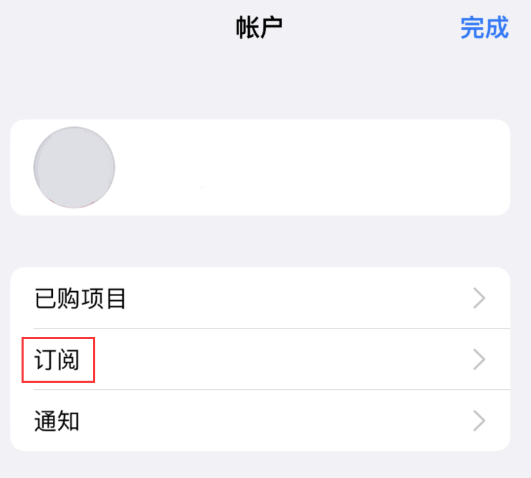 丰满苹果14维修分享iPhone 14 系列机型如何管理 App Store 购买项目、订阅等设置 